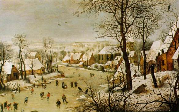 Bruegel_1565_Winter-scene-with-a-bird-trap_WIK